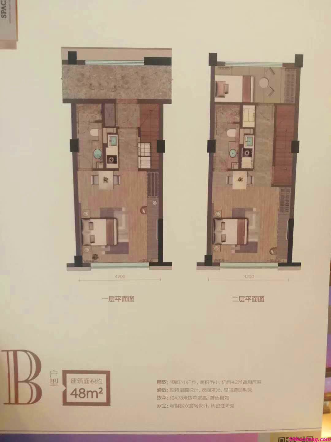 48 平方米
