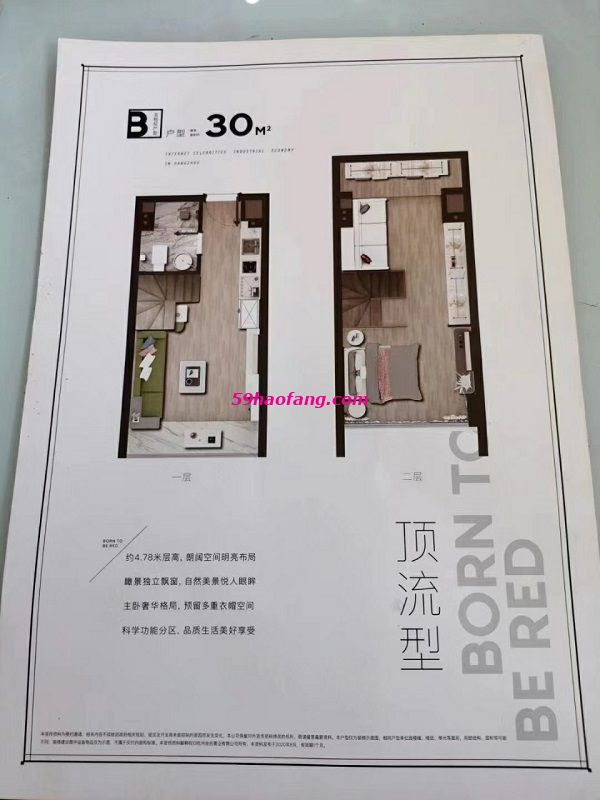 赞红星座户型